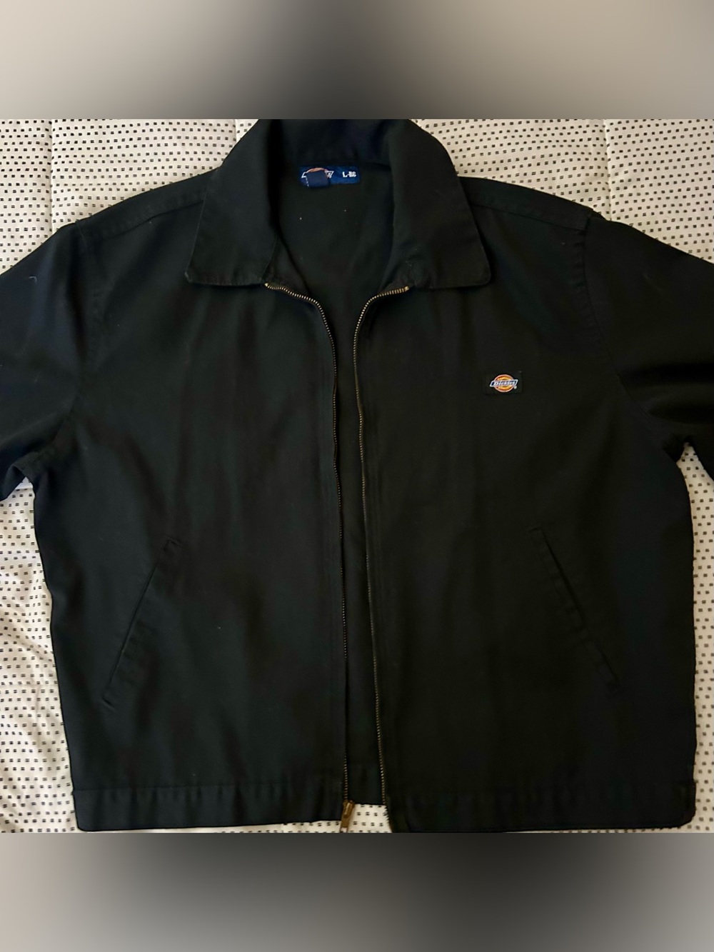 Dickies Black Bomber Jacket with Small Logo